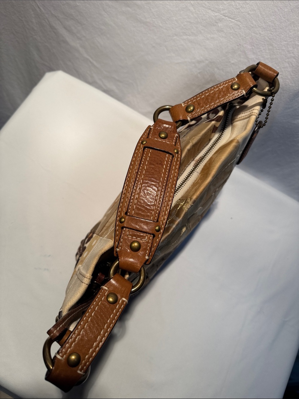 Coach Carly 10814 Y2K Patchwork Hobo Shoulder bag - Picture 6 of 14